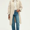 Trench droit mi-long - NOELYS | Pablo Outlet