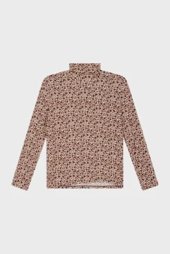 T-shirt imprimé à col roulé - AMELIE | Pablo New