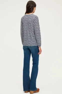 T-shirt manches longues à fleurs - ALEXANDRA | Pablo Sale