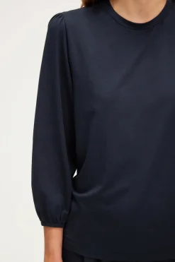 T-shirt manches longues en coton mélangé - AZLIS | Pablo Fashion