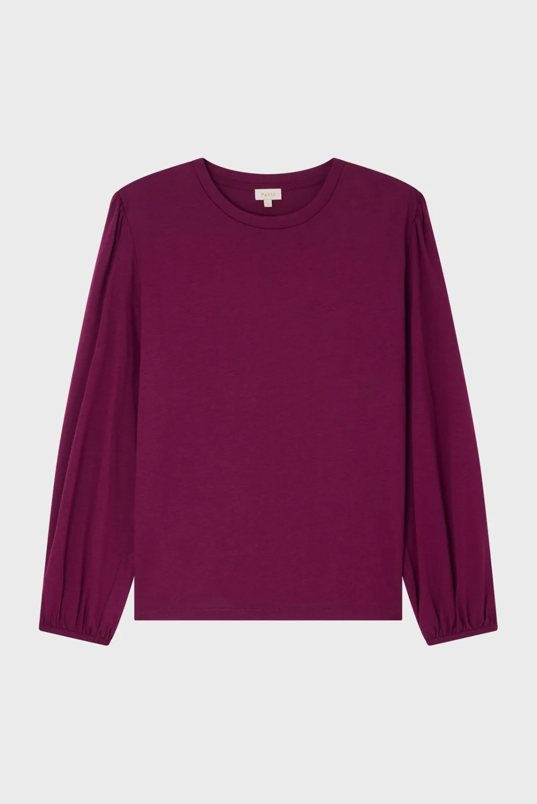 T-shirt manches longues en coton mélangé - AZLIS | Pablo Hot