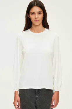 T-shirt manches longues en coton mélangé - AZLIS | Pablo Fashion