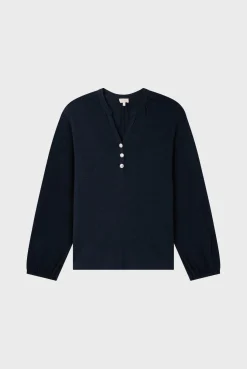 T-shirt manches longues et strass - ALYS | Pablo Best Sale
