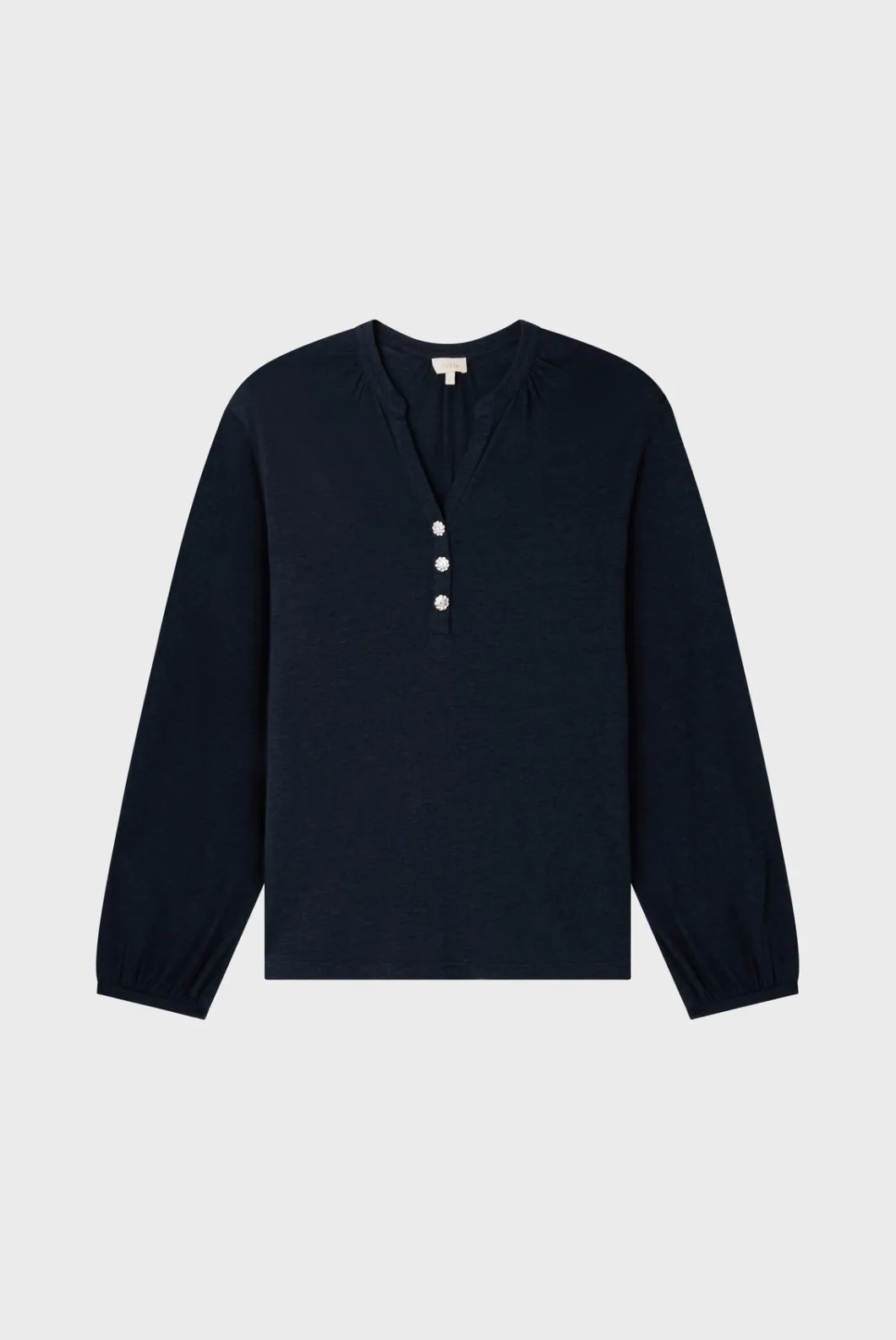 T-shirt manches longues et strass - ALYS | Pablo Best Sale