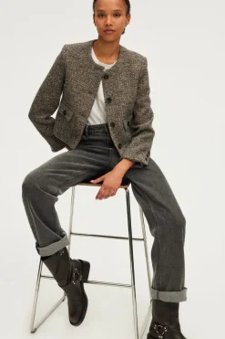 Veste courte tweed et lurex - MARJANE | Pablo New
