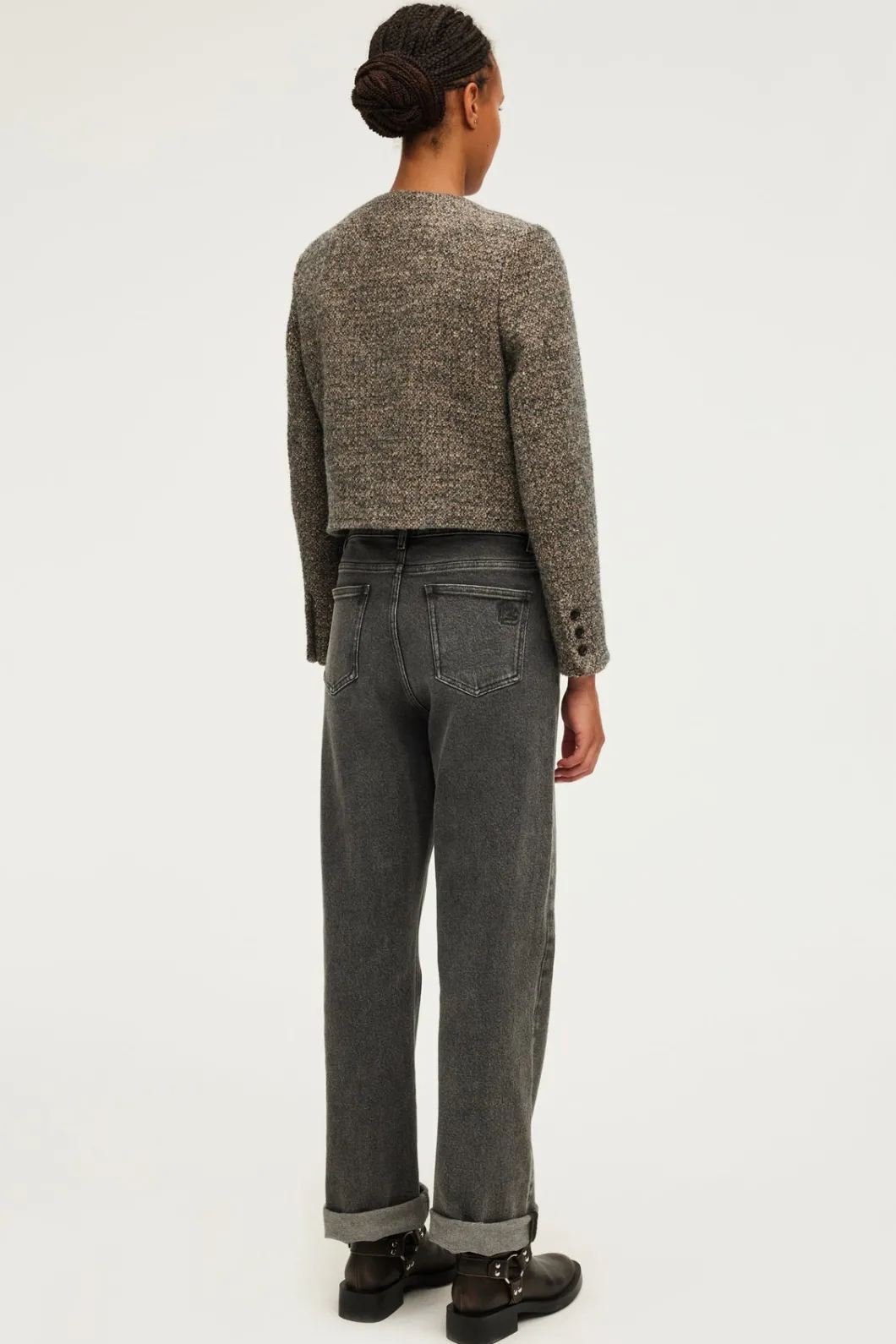 Veste courte tweed et lurex - MARJANE | Pablo New