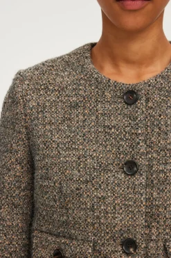 Veste courte tweed et lurex - MARJANE | Pablo New