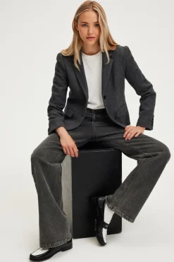 Veste de tailleur en laine mélangée - MAISSANE | Pablo Clearance
