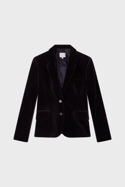 Veste en velours marron - MEGANE | Pablo Hot